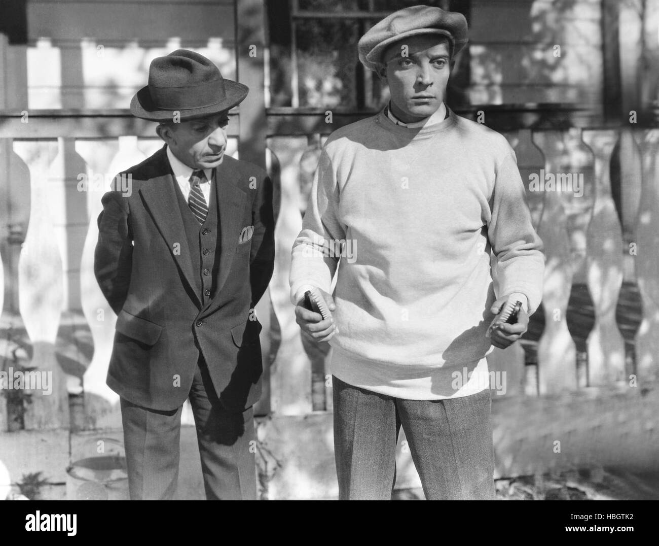 BATTLING BUTLER, from left Snitz Edwards, Buster Keaton, 1926 Stock