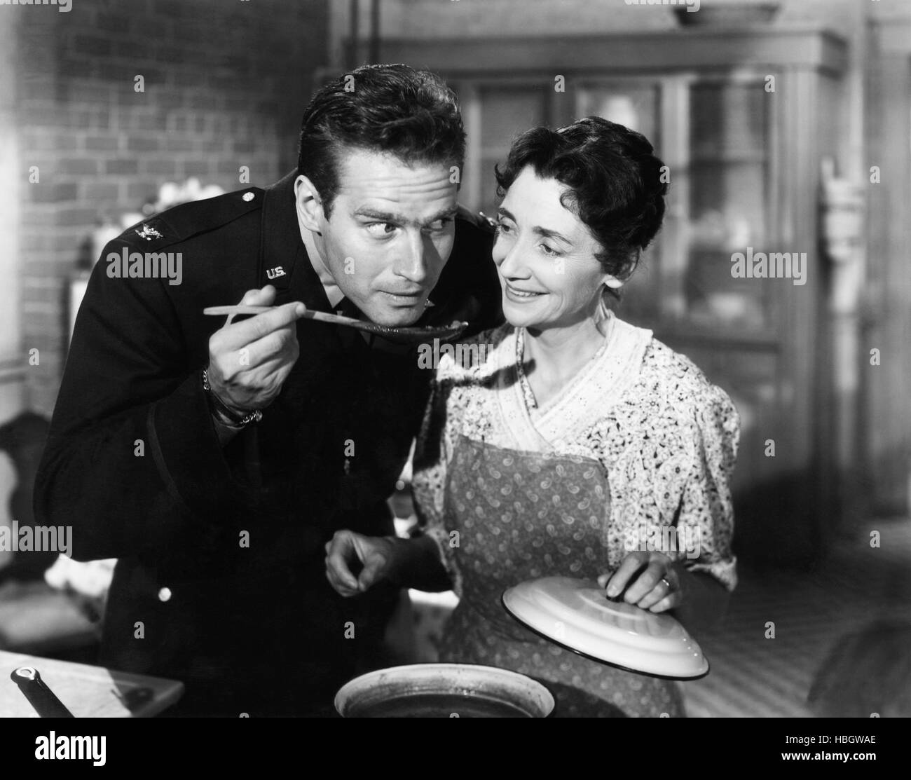 BAD FOR EACH OTHER, Charlton Heston, Mildred Dunnock, 1953 Stock Photo