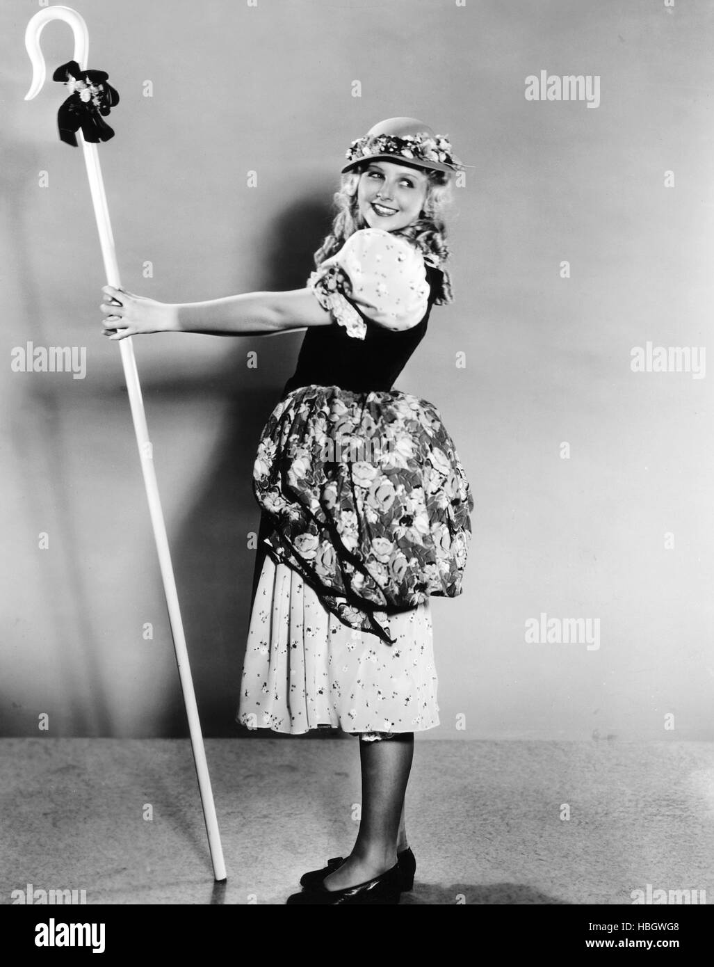 BABES IN TOYLAND, Charlotte Henry as Little Bo Peep, 1934 Stock Photo