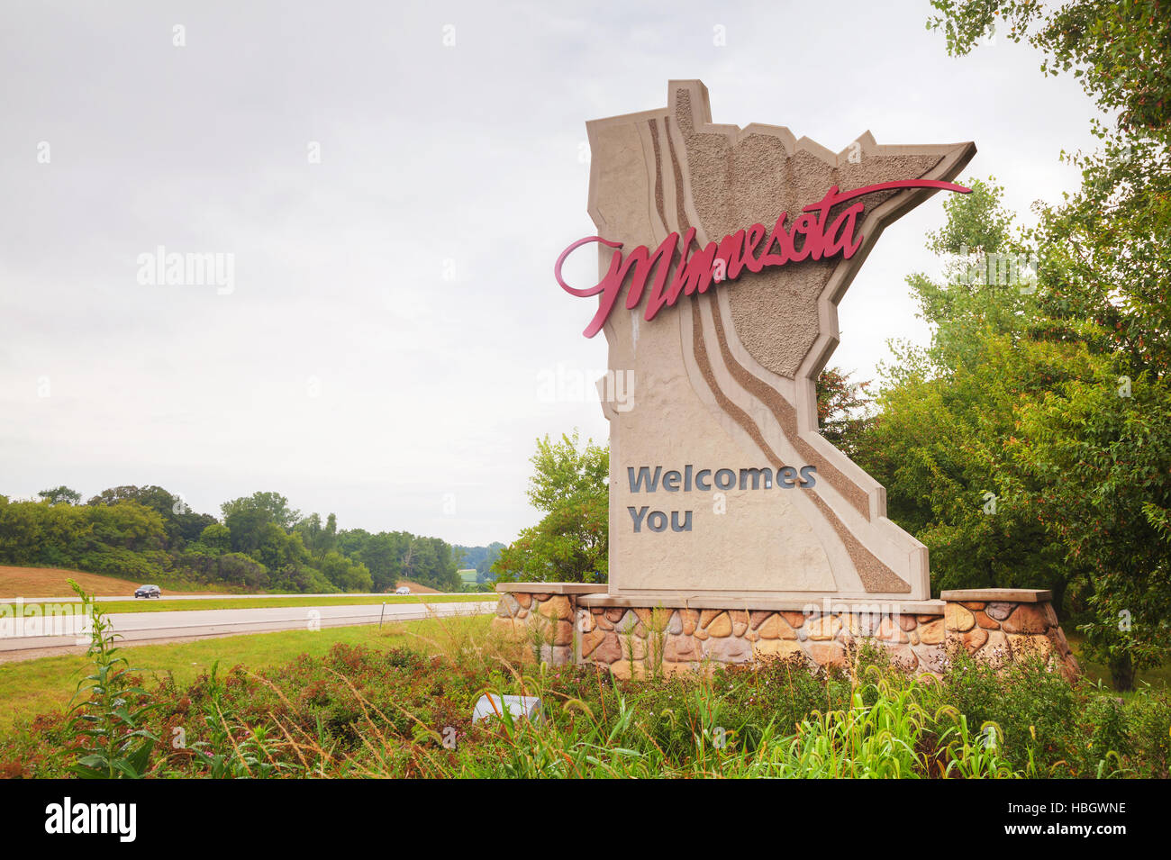 Minnesota you sign Stock Photo Alamy
