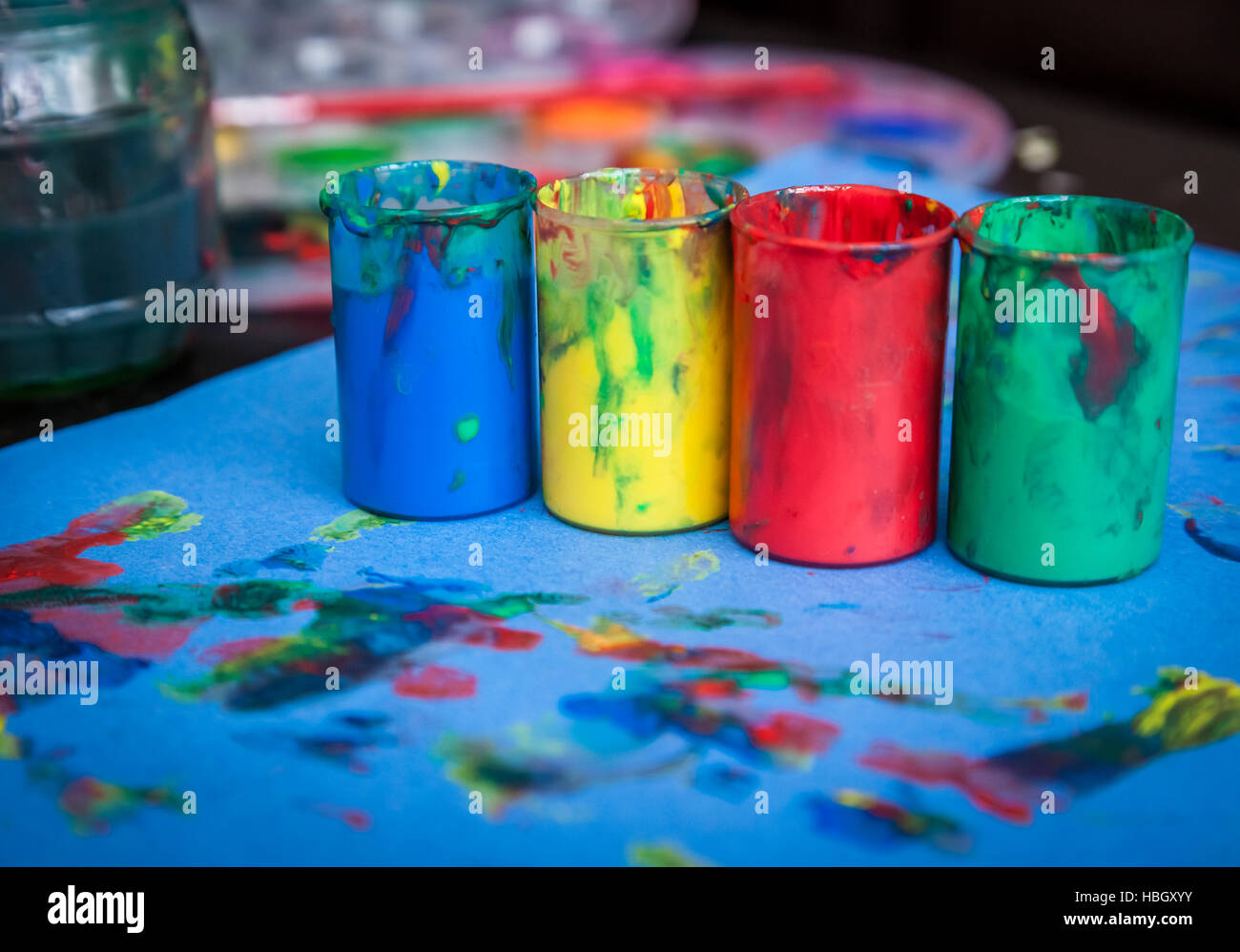 Empty paint tubes Stock Photo - Alamy