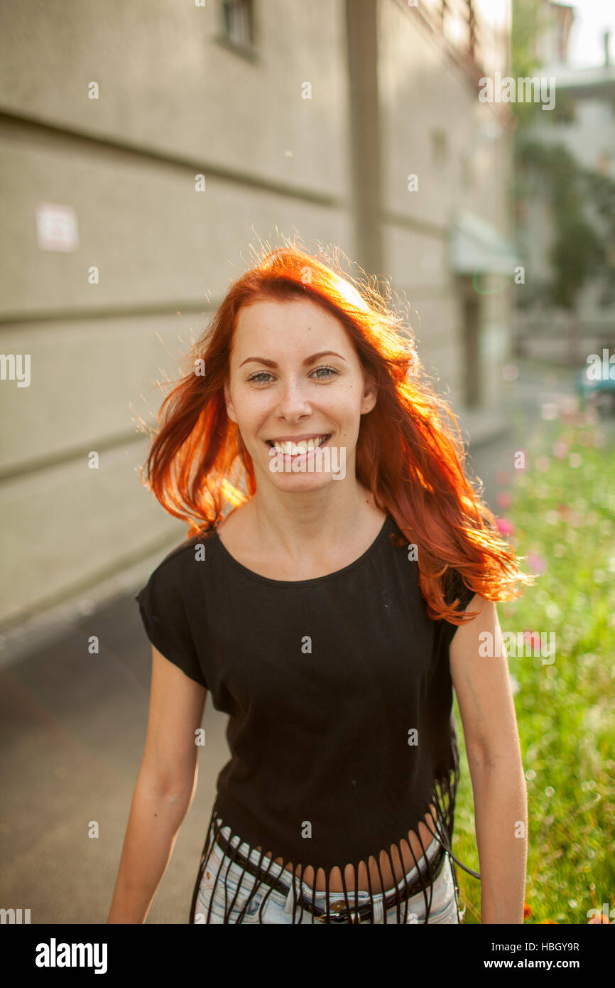 Young beautiful woman Stock Photo - Alamy