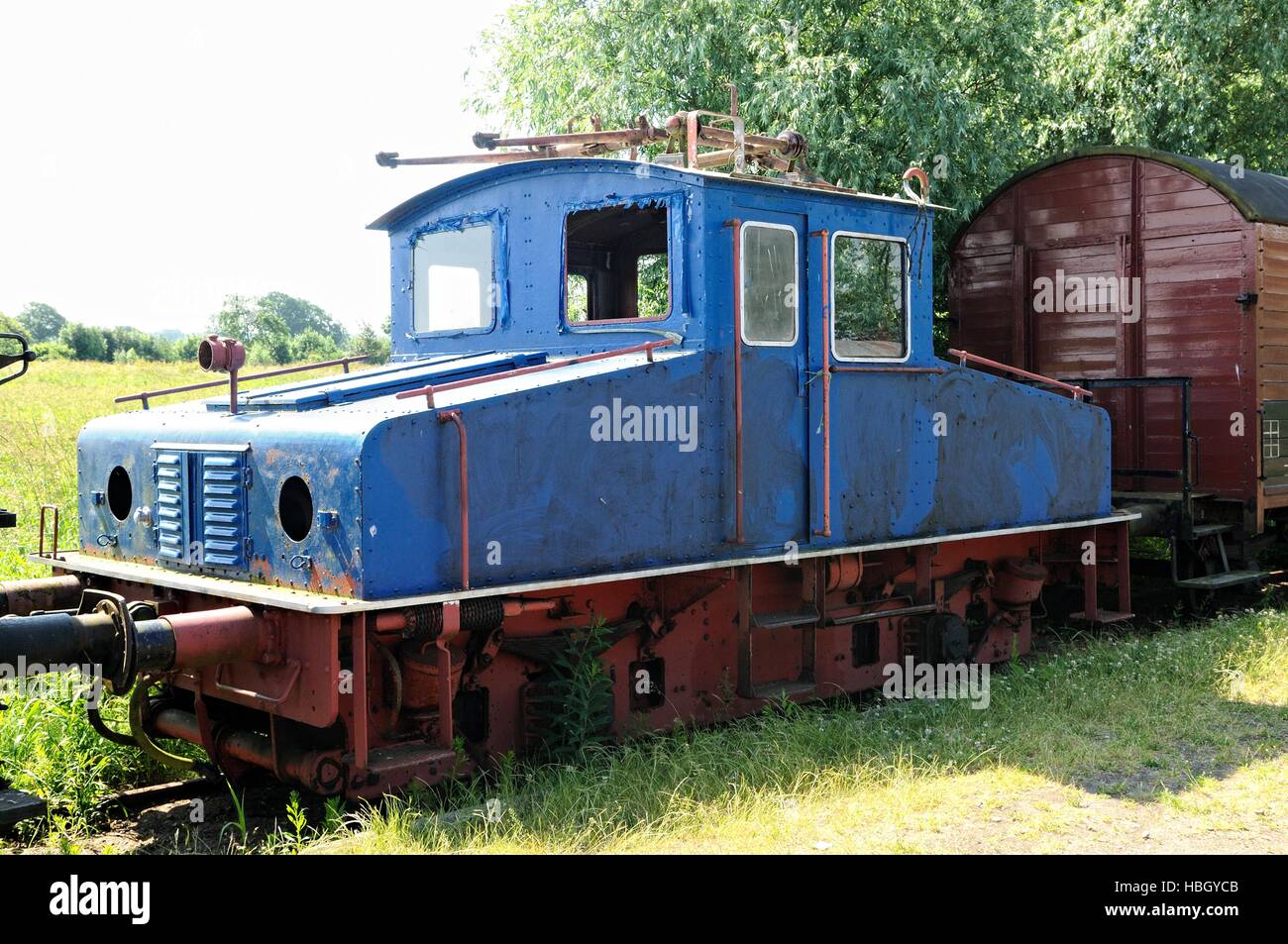 old electric trains