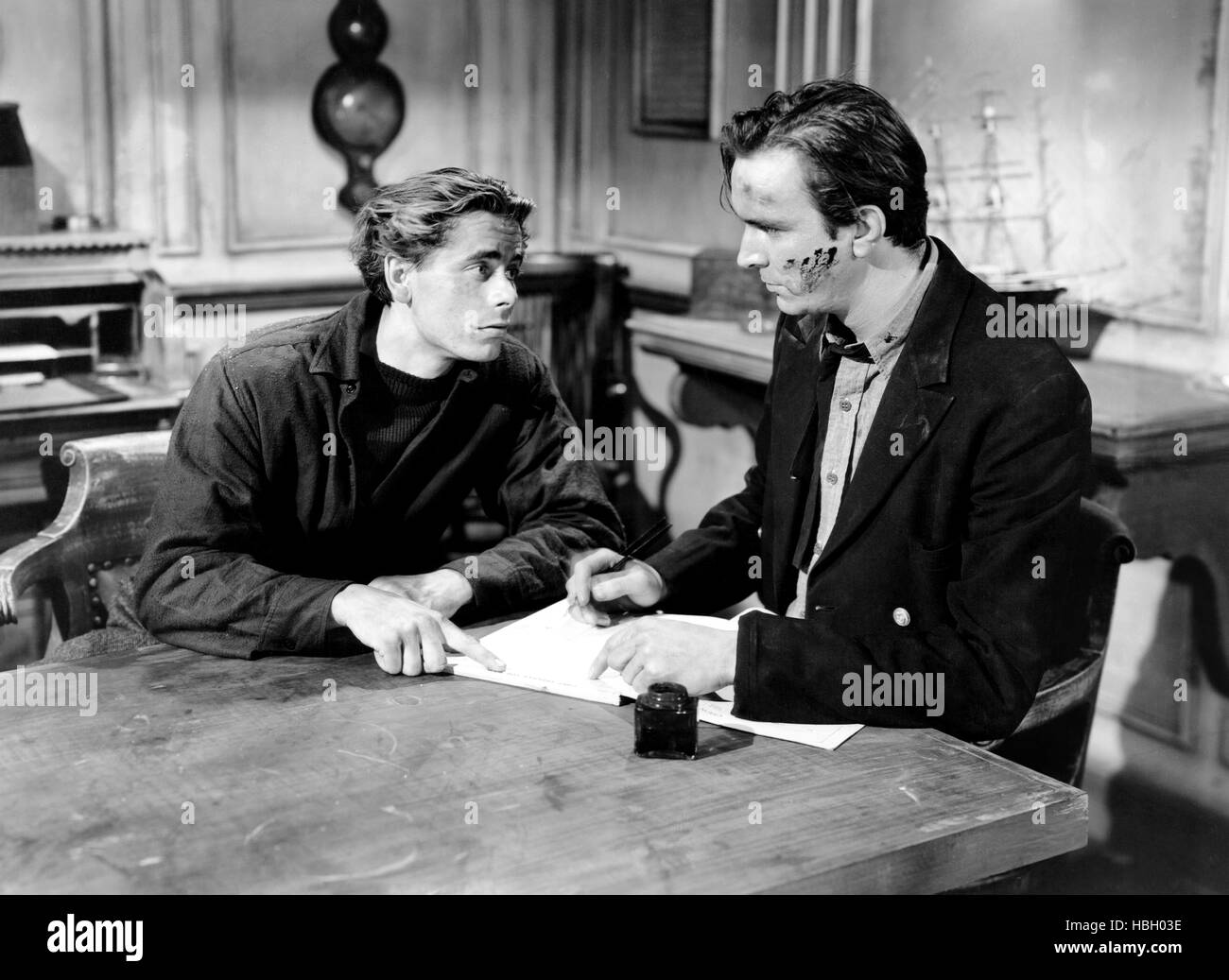 THE ADVENTURES OF MARTIN EDEN, (aka HIGH SEAS), Glenn Ford, Ian