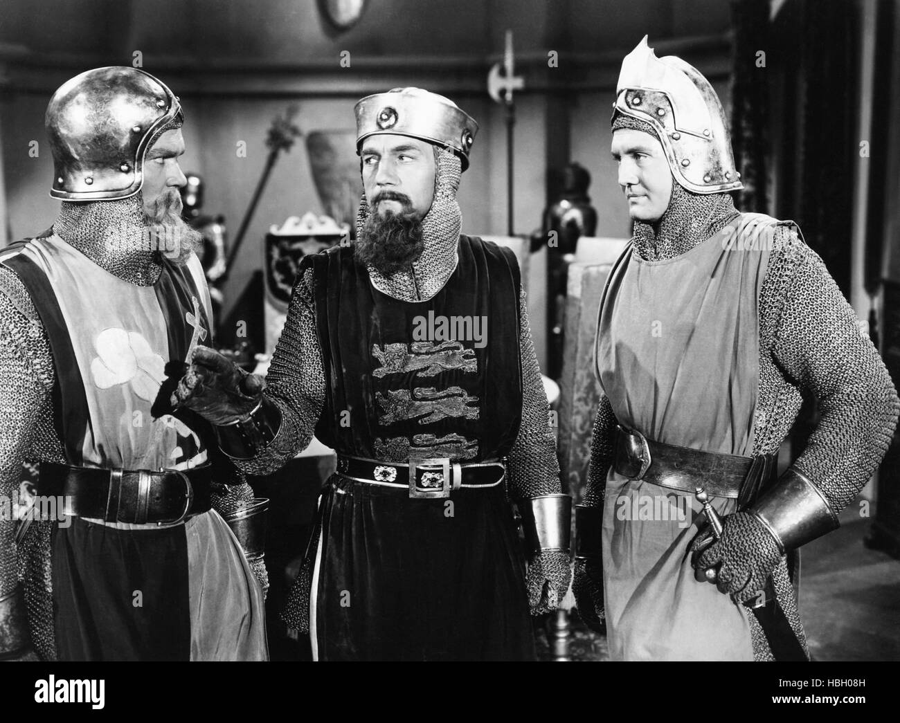 THE ADVENTURES OF SIR GALAHAD, from left John Merton, Leonard Penn