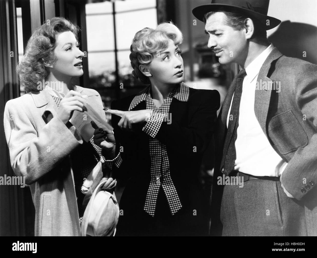 ADVENTURE, from left Greer Garson, Joan Blondell, Clark Gable, 1945