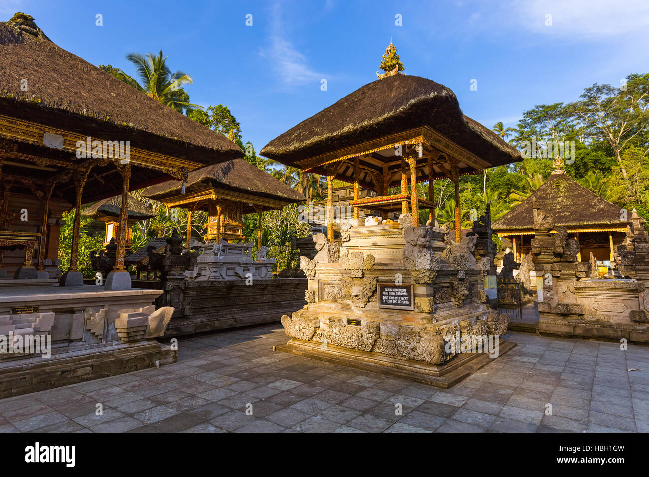 Tirta Empul Temple - Bali Island Indonesia Stock Photo - Alamy