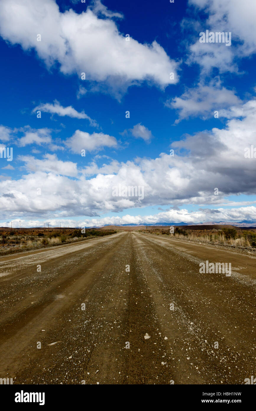 Clouds In The Sky - Prince Albert Landscape Stock Photo
