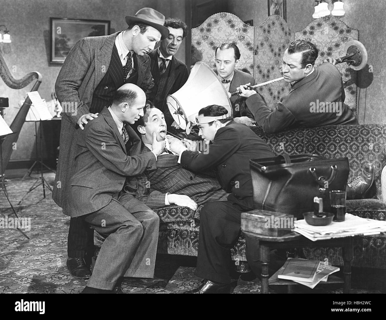 THE AMAZING DR. CLITTERHOUSE, Maxie Rosenbloom, Vladimir Sokoloff ...