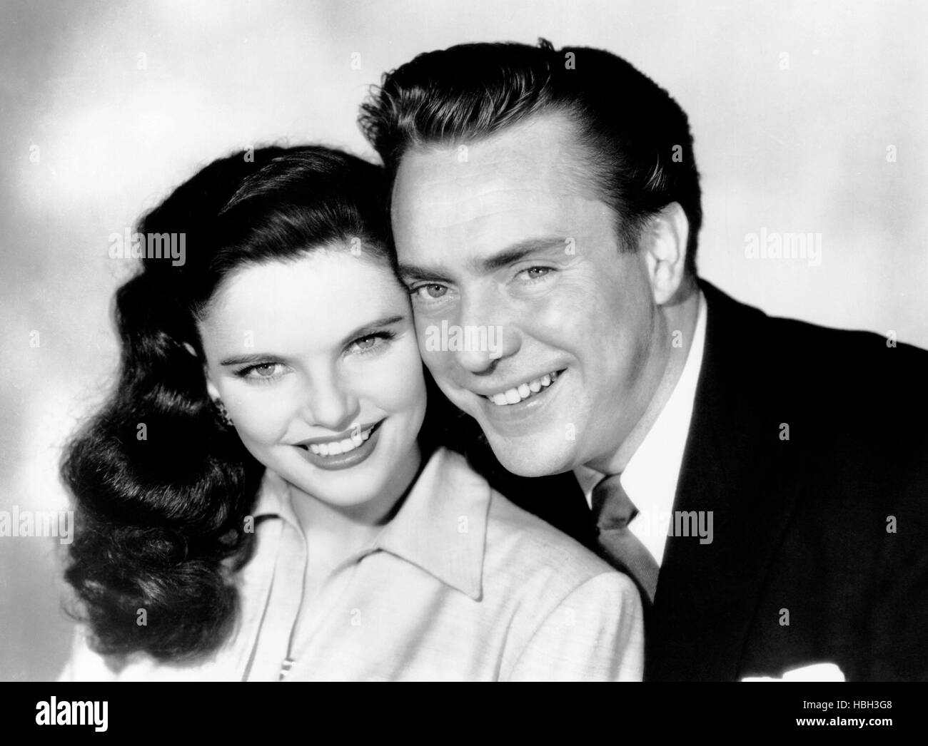 AN ACT OF MURDER, from left, Geraldine Brooks, Edmond O'Brien, 1948