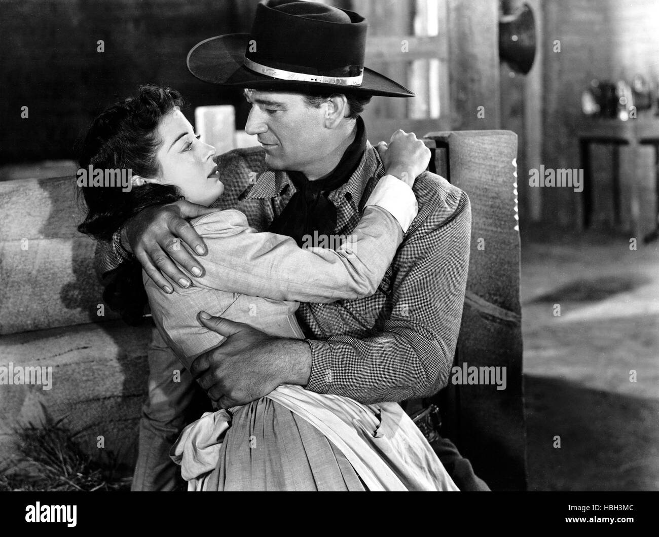 ANGEL AND THE BADMAN, Gail Russell, John Wayne, 1947 Stock Photo - Alamy
