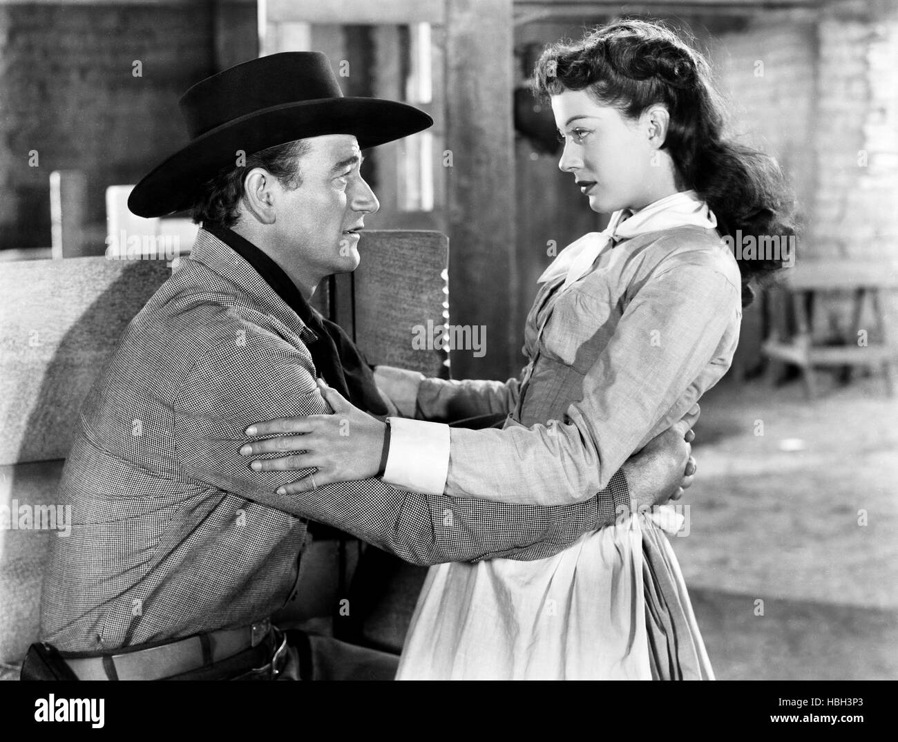 ANGEL AND THE BADMAN, from left, John Wayne, Gail Russell, 1947 Stock