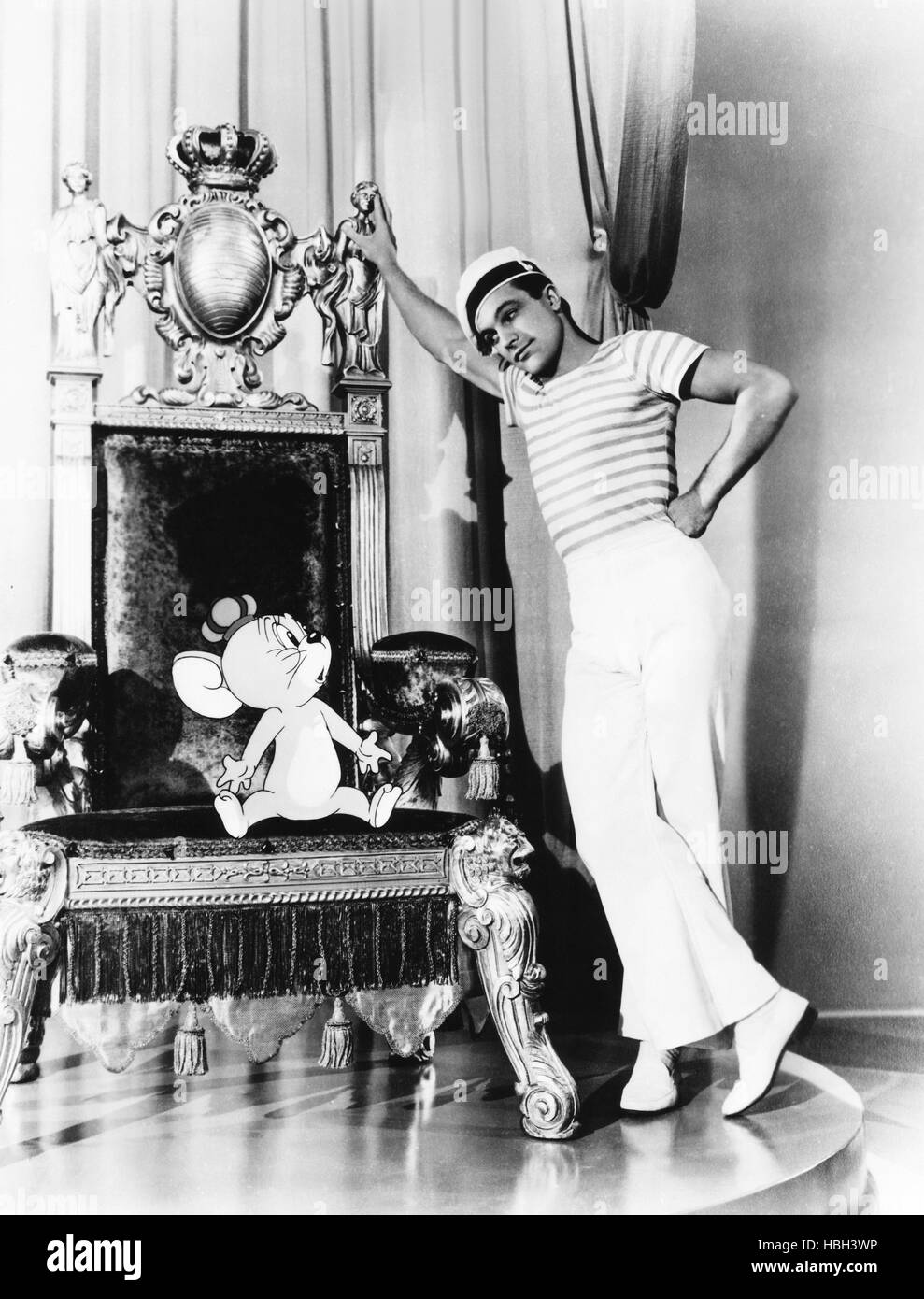 ANCHORS AWEIGH, from left Jerry the Mouse (of Tom and Jerry), Gene