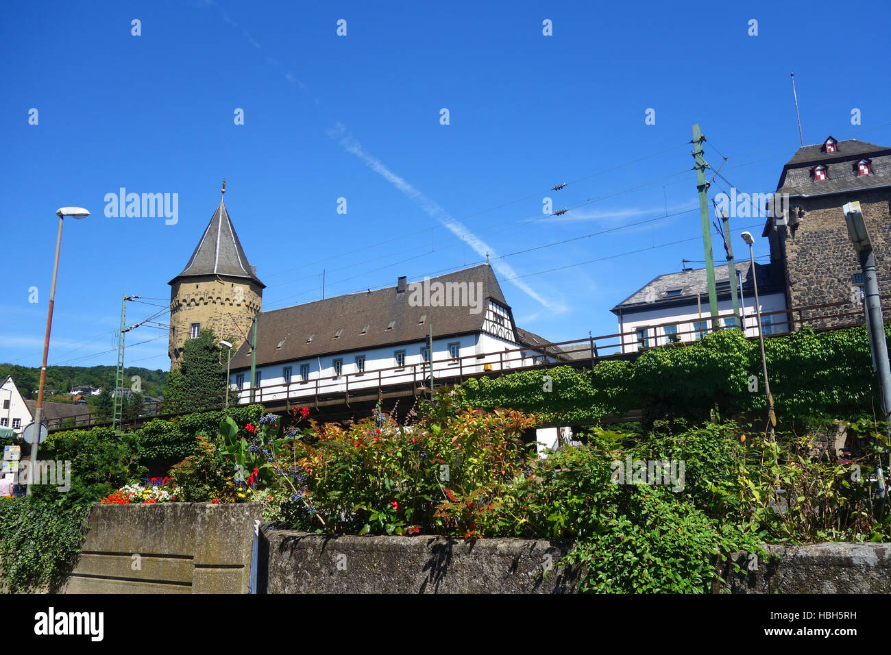 linz at the river rhine Stock Photo - Alamy