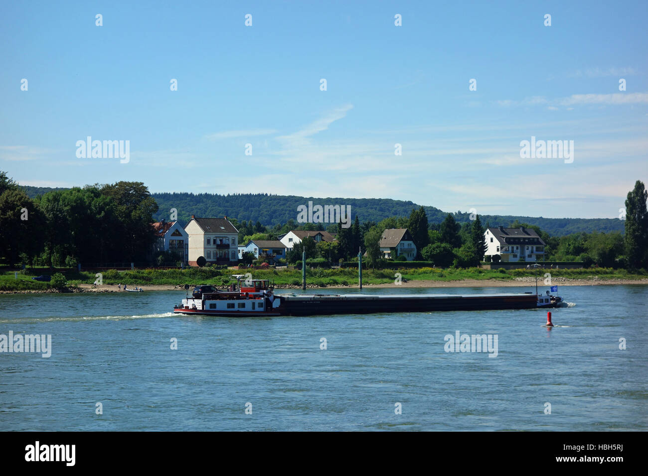 linz at the river rhine Stock Photo - Alamy