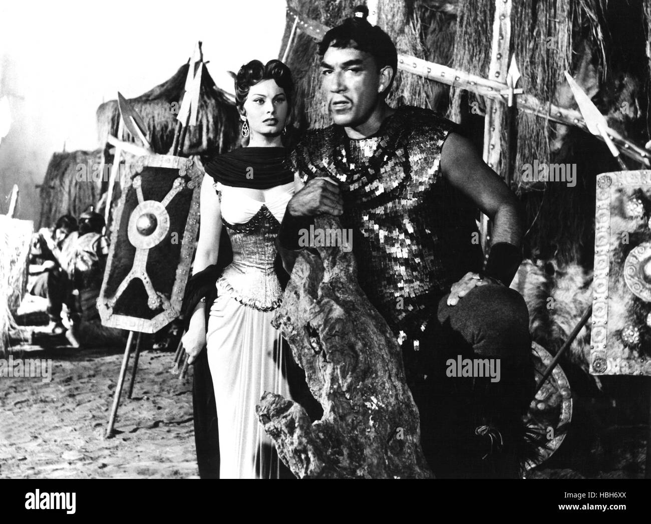 ATTILA, Sophia Loren, Anthony Quinn, 1954 Stock Photo - Alamy