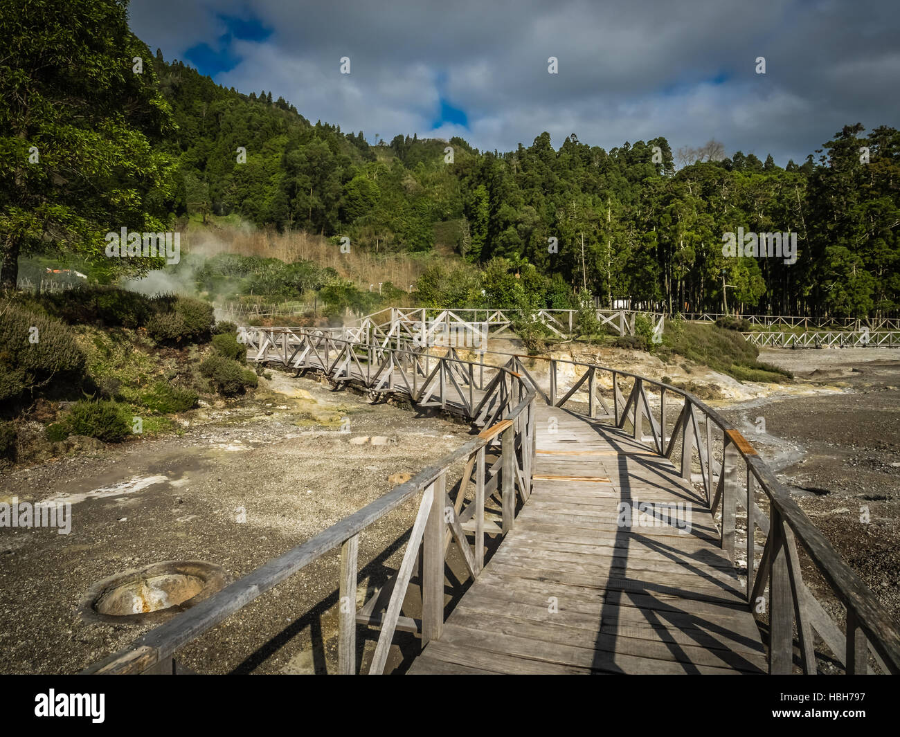 Furnas volcanic thermal springs Stock Photo - Alamy