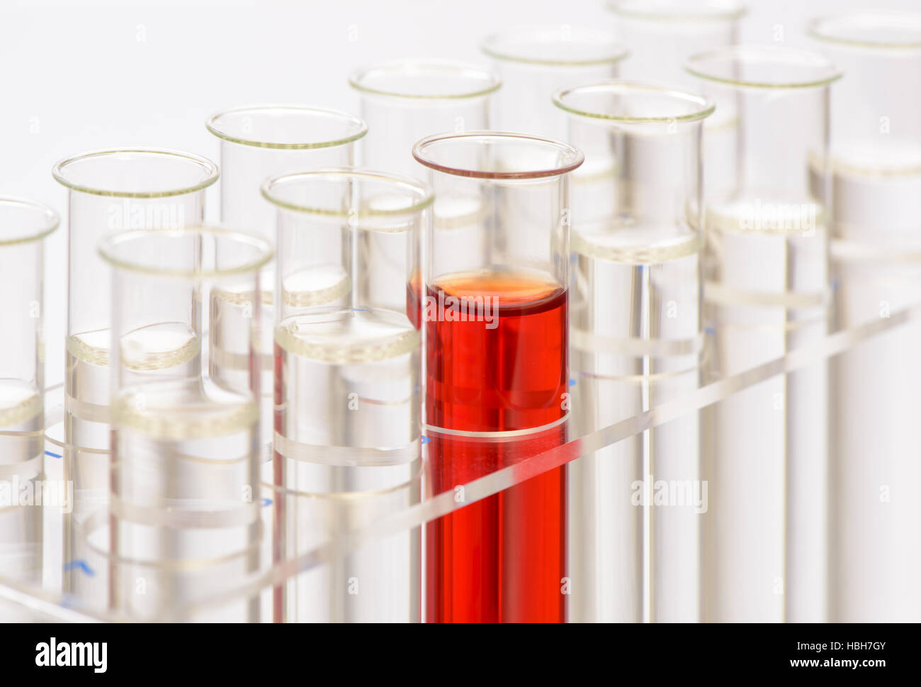 chemistry test tubes in laboratory Stock Photo Alamy