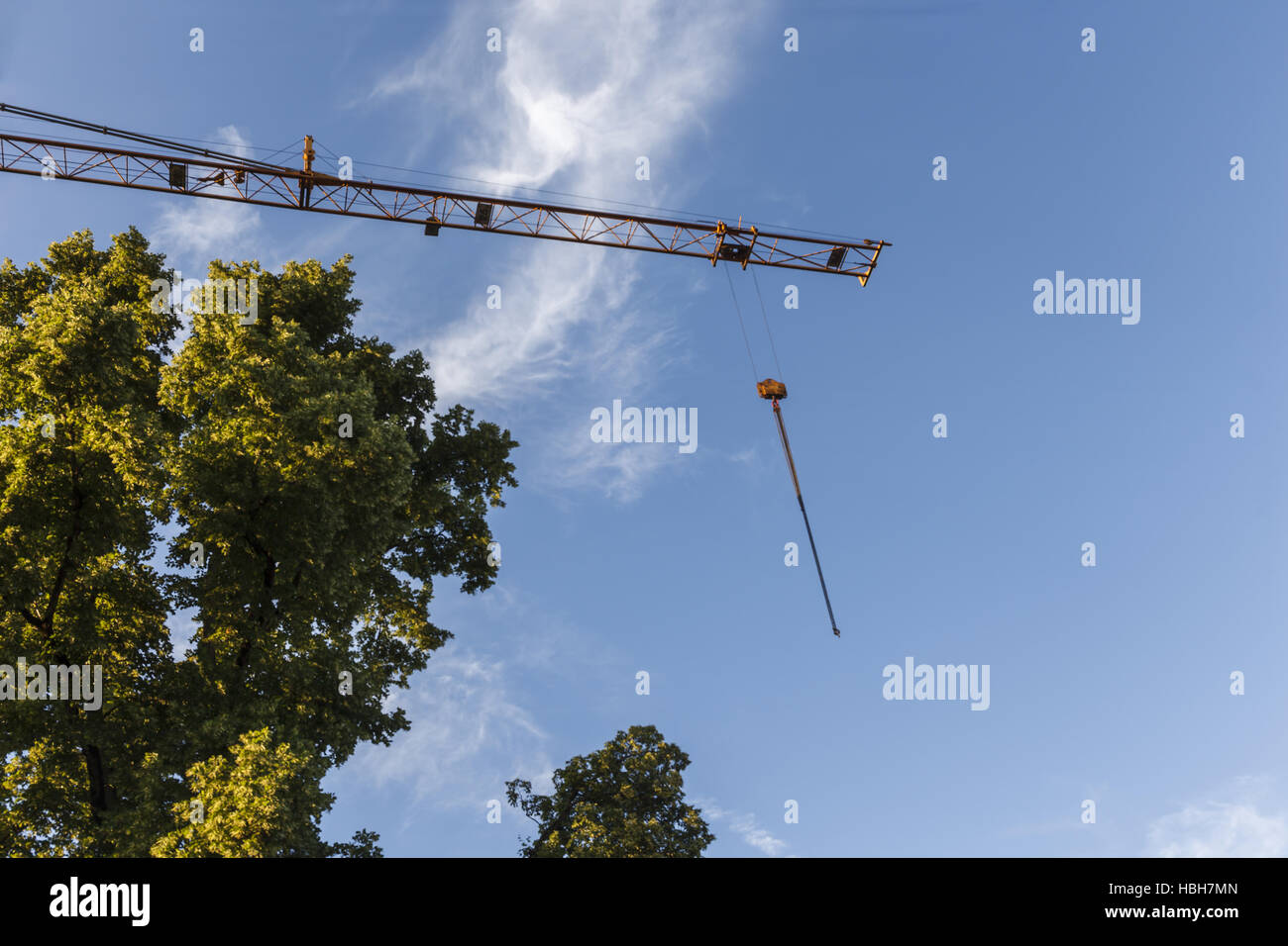 Construction site on a beatifull day Stock Photo - Alamy