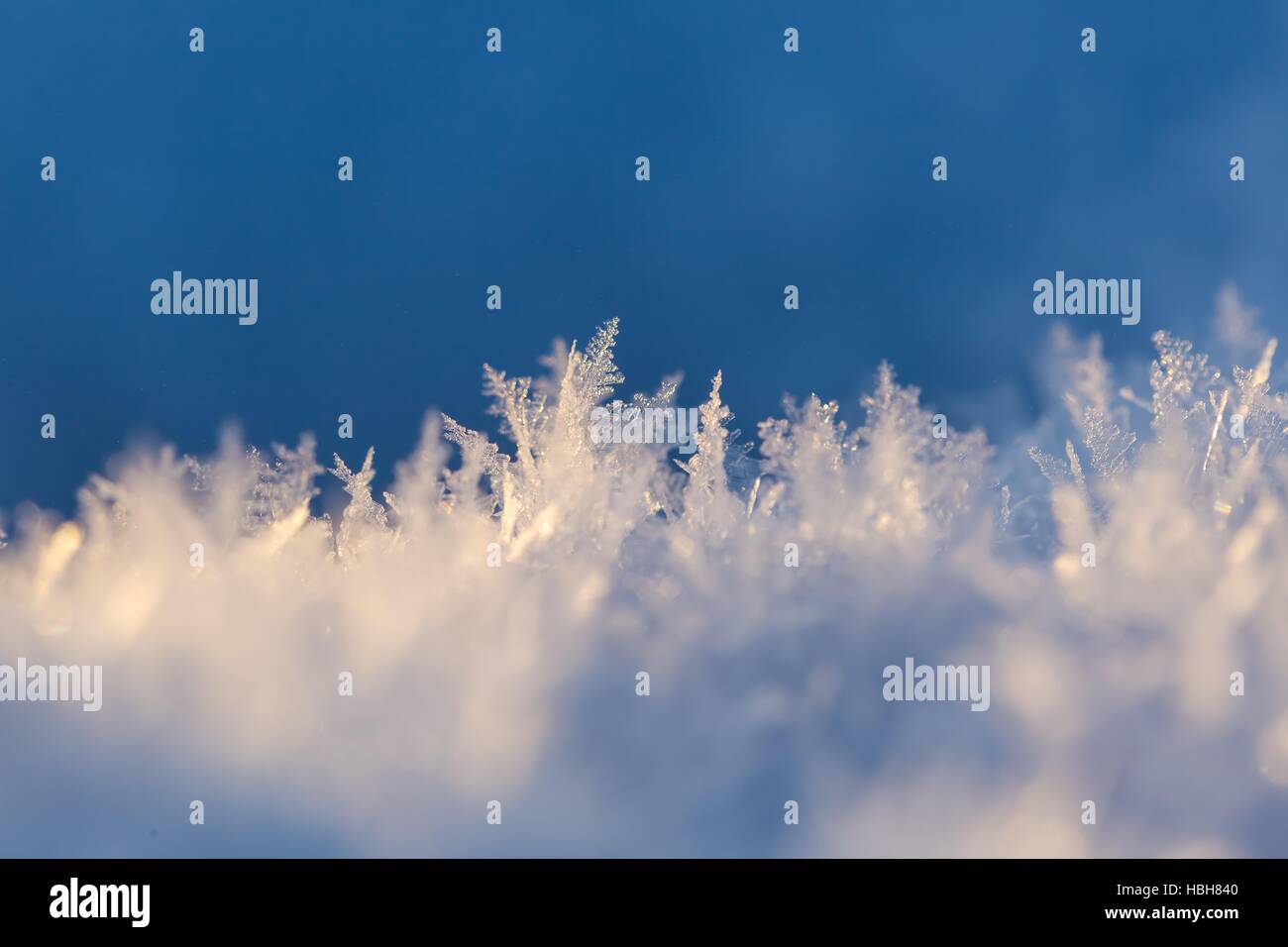 Detail of snowdrift Stock Photo - Alamy