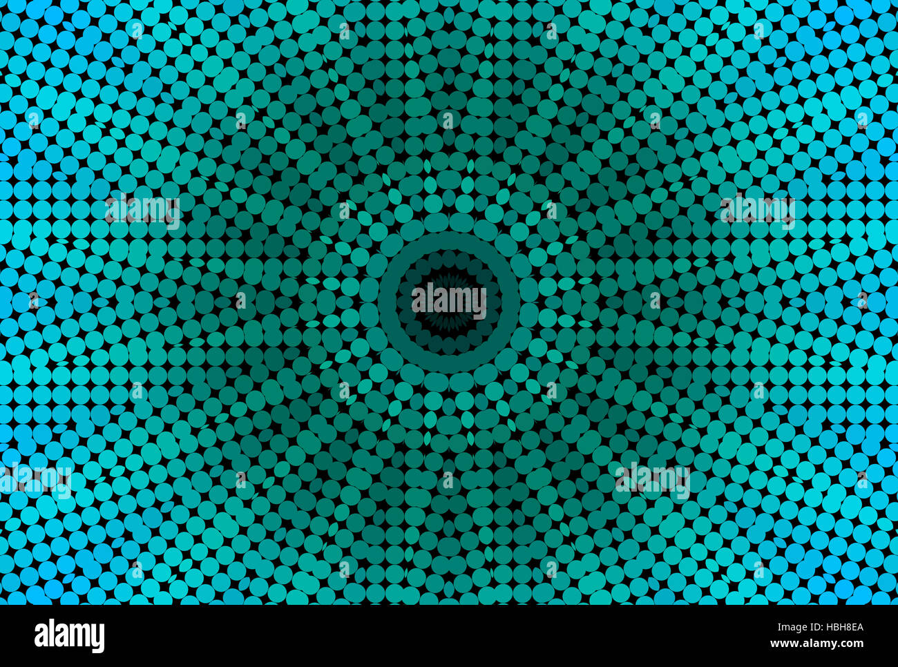 Concentric dotted pattern Stock Photo - Alamy