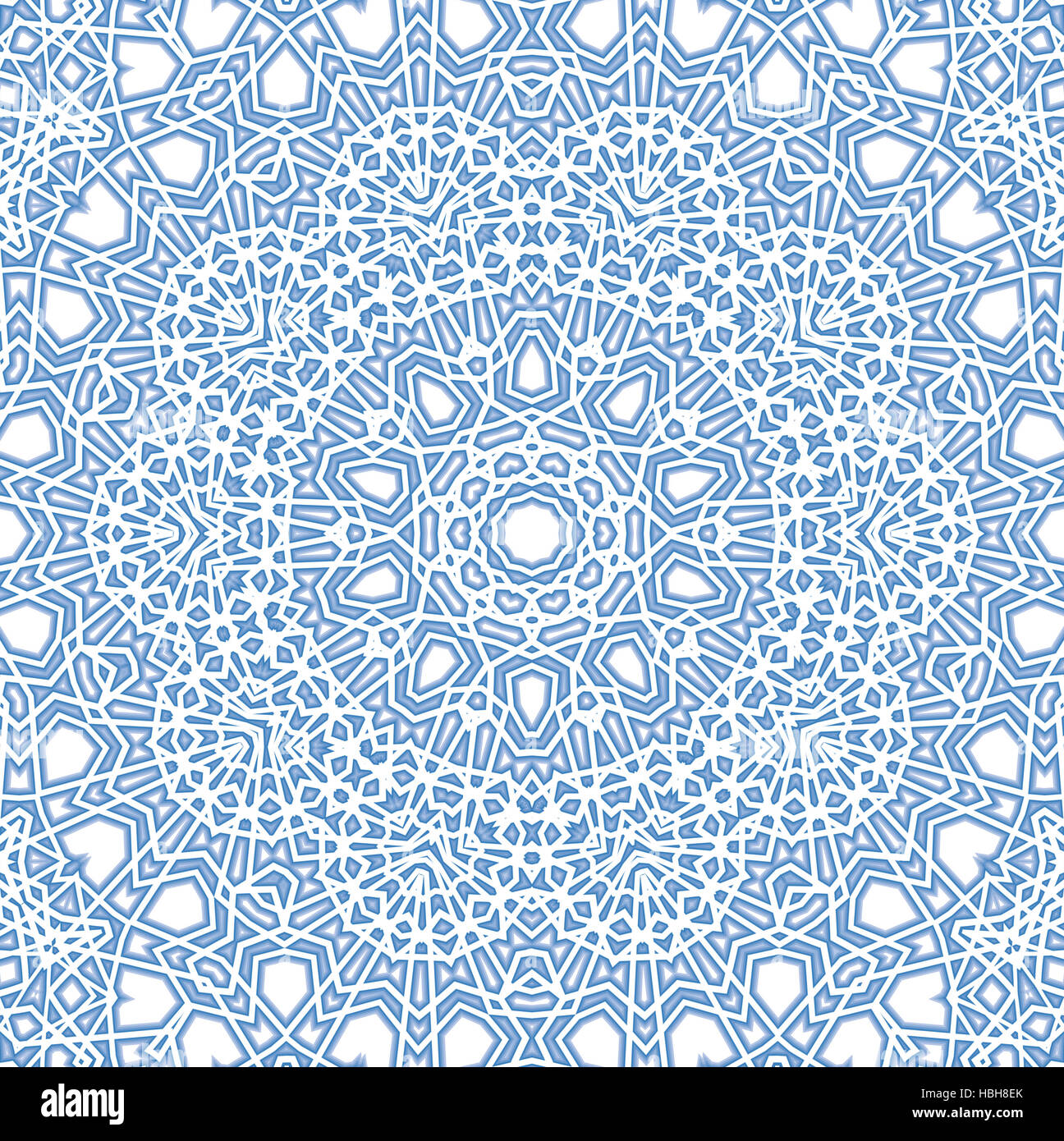 Abstract blue pattern on white Stock Photo - Alamy