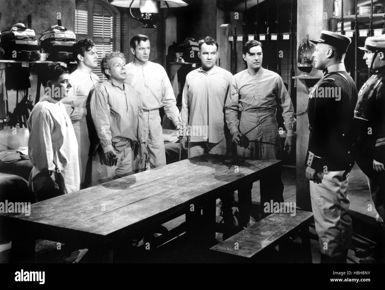 BEAU GESTE, second, third, fourth, fifth, sixth and seventh from left ...