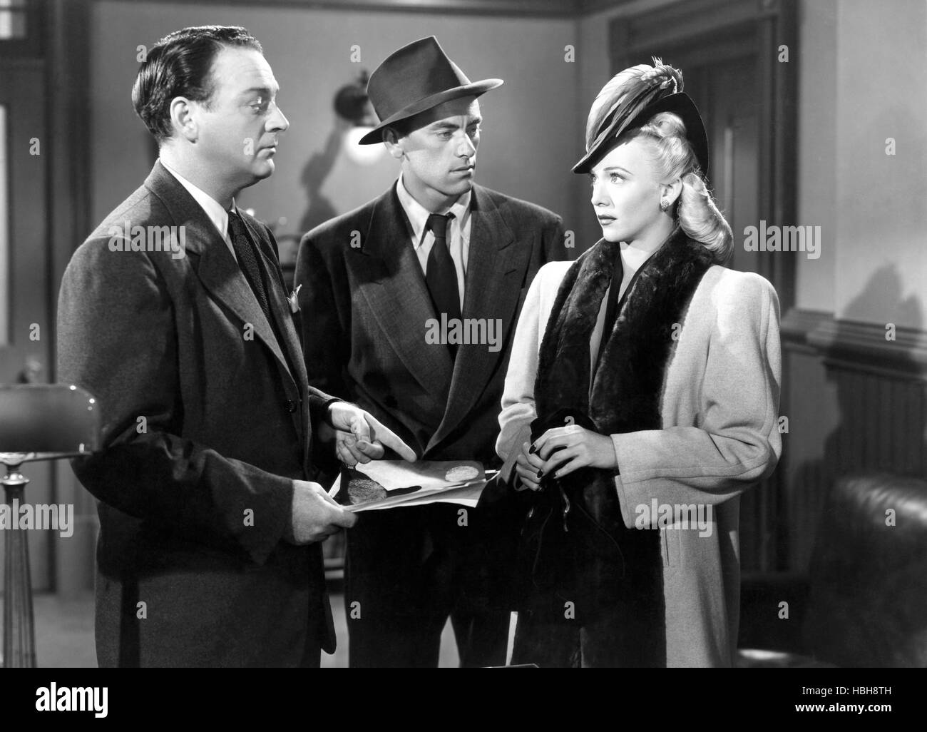 BEHIND GREEN LIGHTS, William Gargan, John Ireland, Carole Landis, 1946