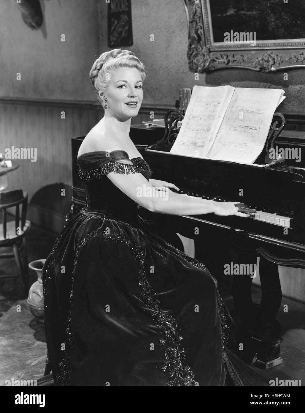 BEST OF THE BADMEN, Claire Trevor, 1951 Stock Photo - Alamy