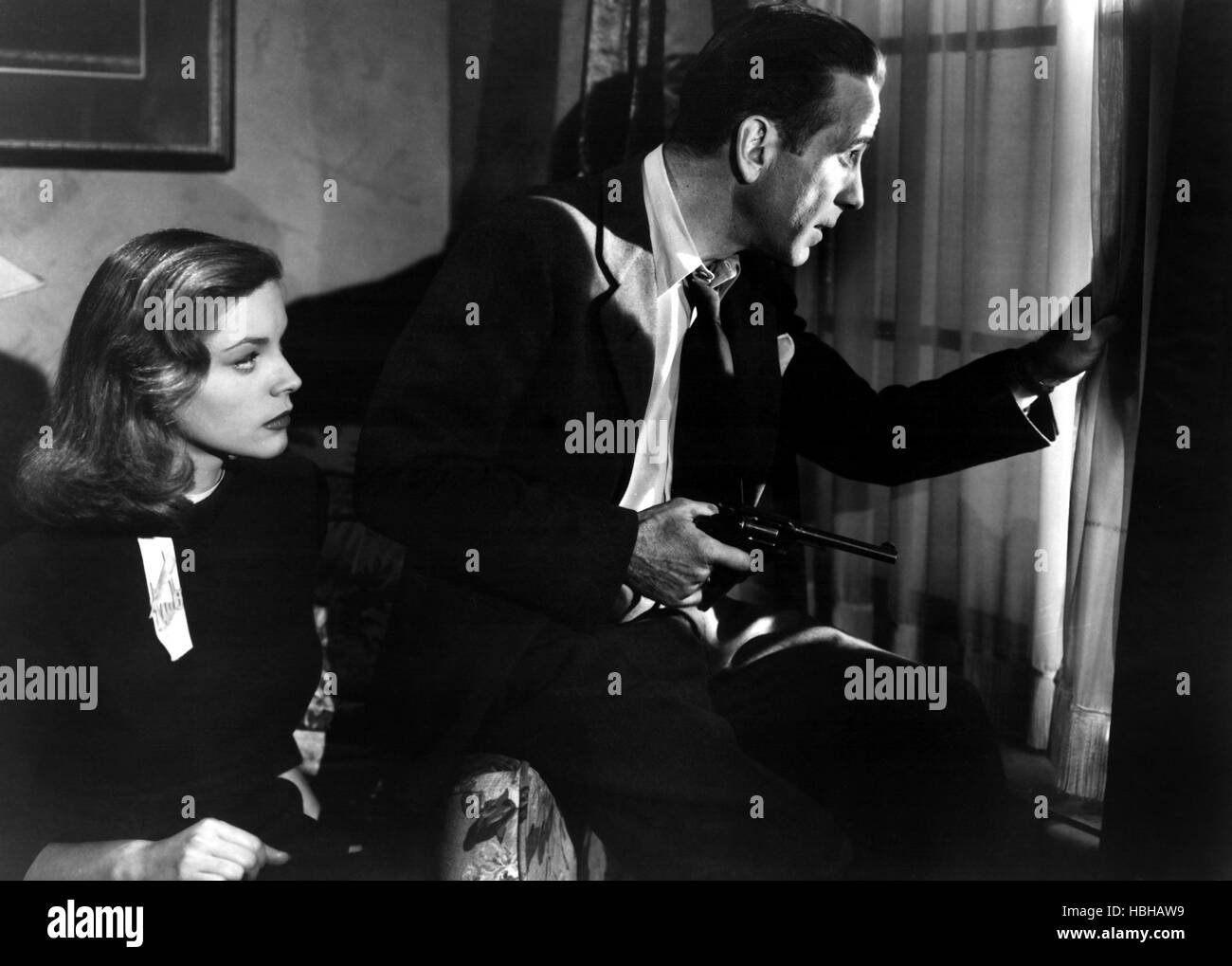 THE BIG SLEEP, Lauren Bacall, Humphrey Bogart, 1946 Stock Photo - Alamy