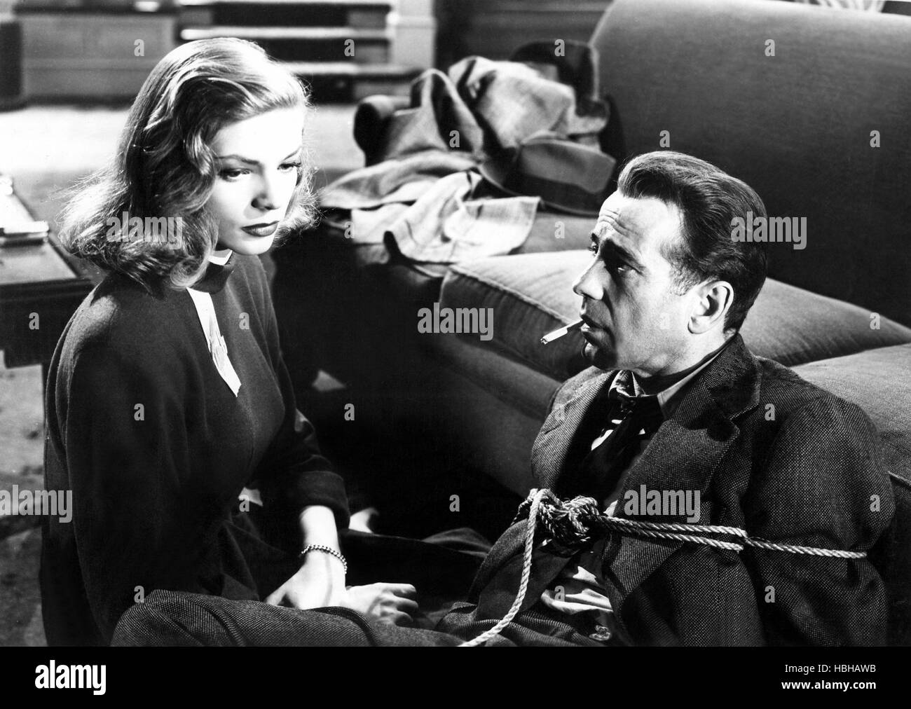 THE BIG SLEEP, Lauren Bacall, Humphrey Bogart, 1946 Stock Photo - Alamy