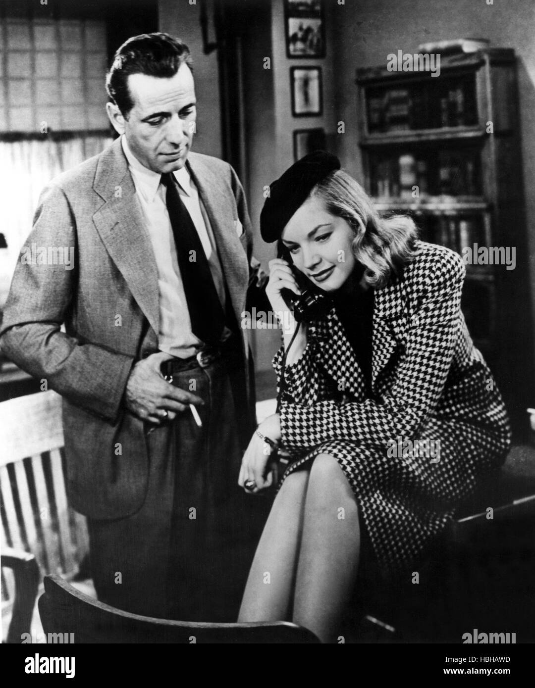 THE BIG SLEEP, Humphrey Bogart, Lauren Bacall, 1946 Stock Photo - Alamy