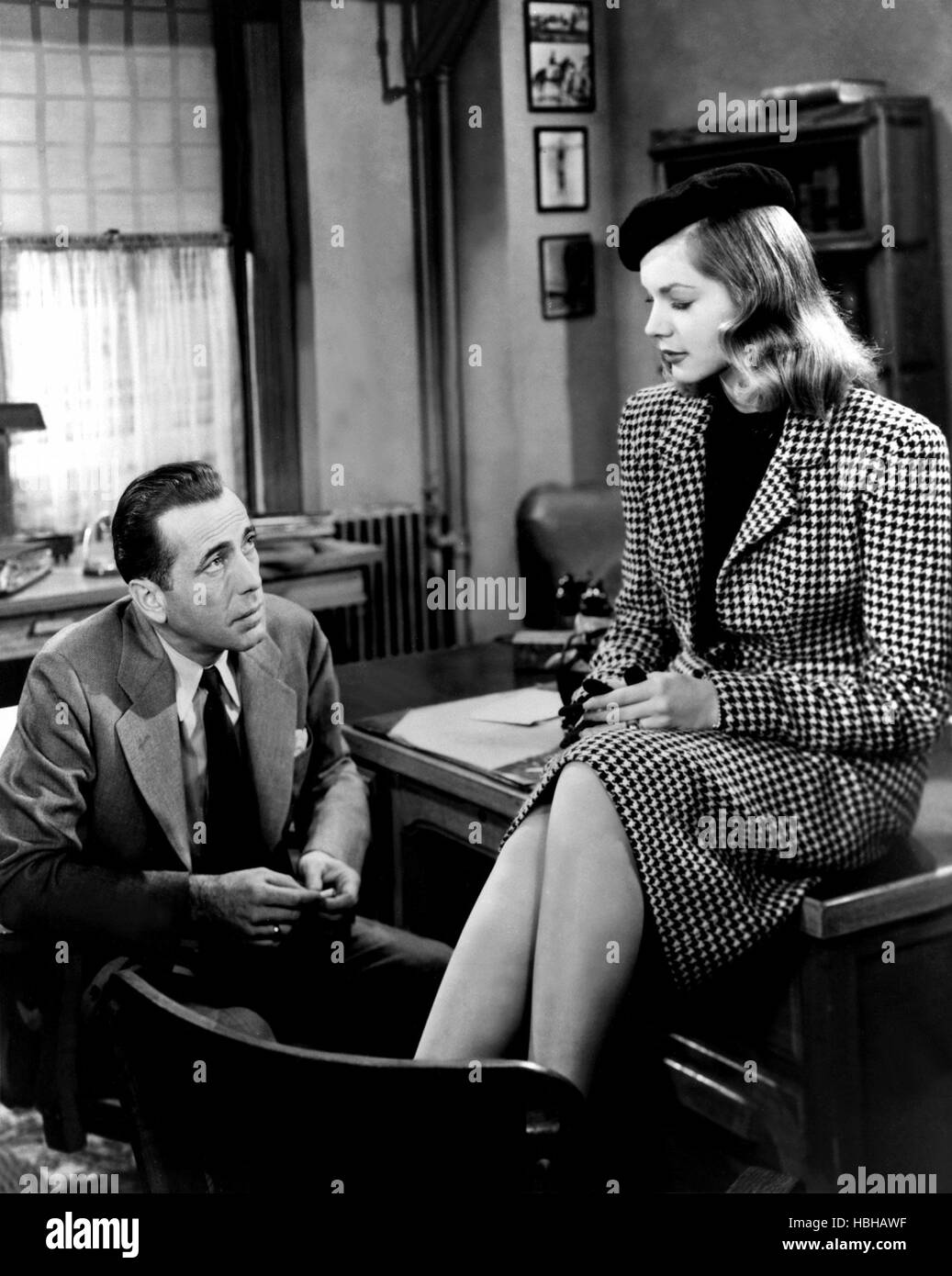 THE BIG SLEEP, Humphrey Bogart, Lauren Bacall, 1946 Stock Photo - Alamy