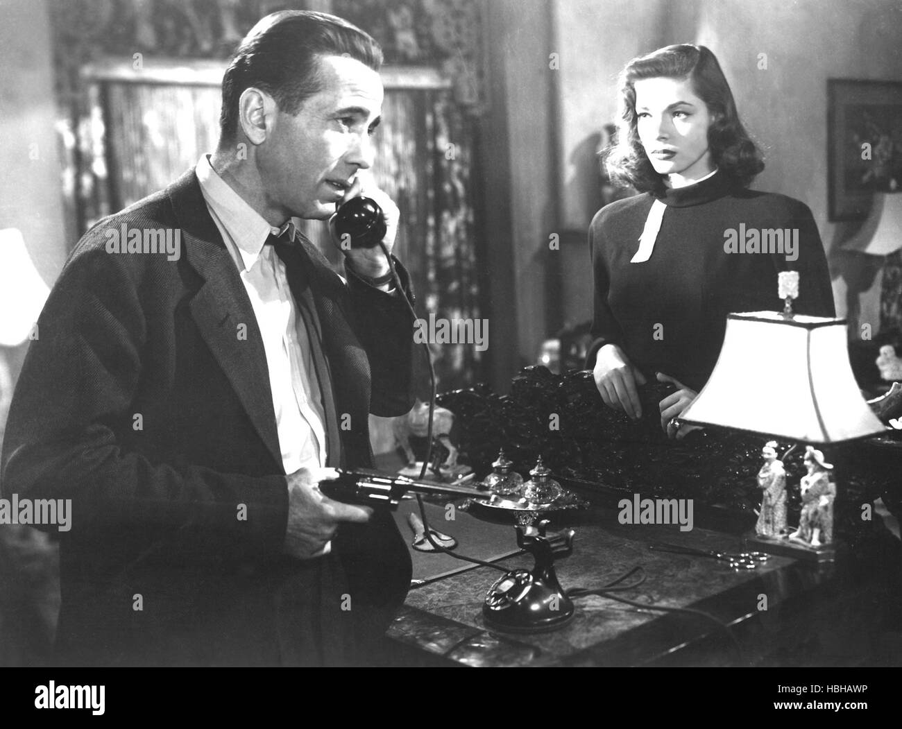 THE BIG SLEEP, Humphrey Bogart, Lauren Bacall, 1946 Stock Photo - Alamy