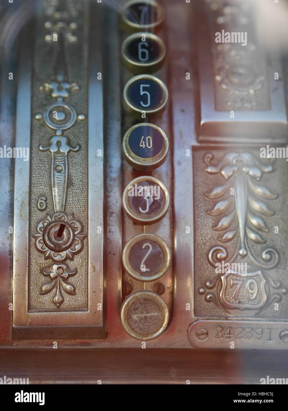 old cash register Stock Photo - Alamy