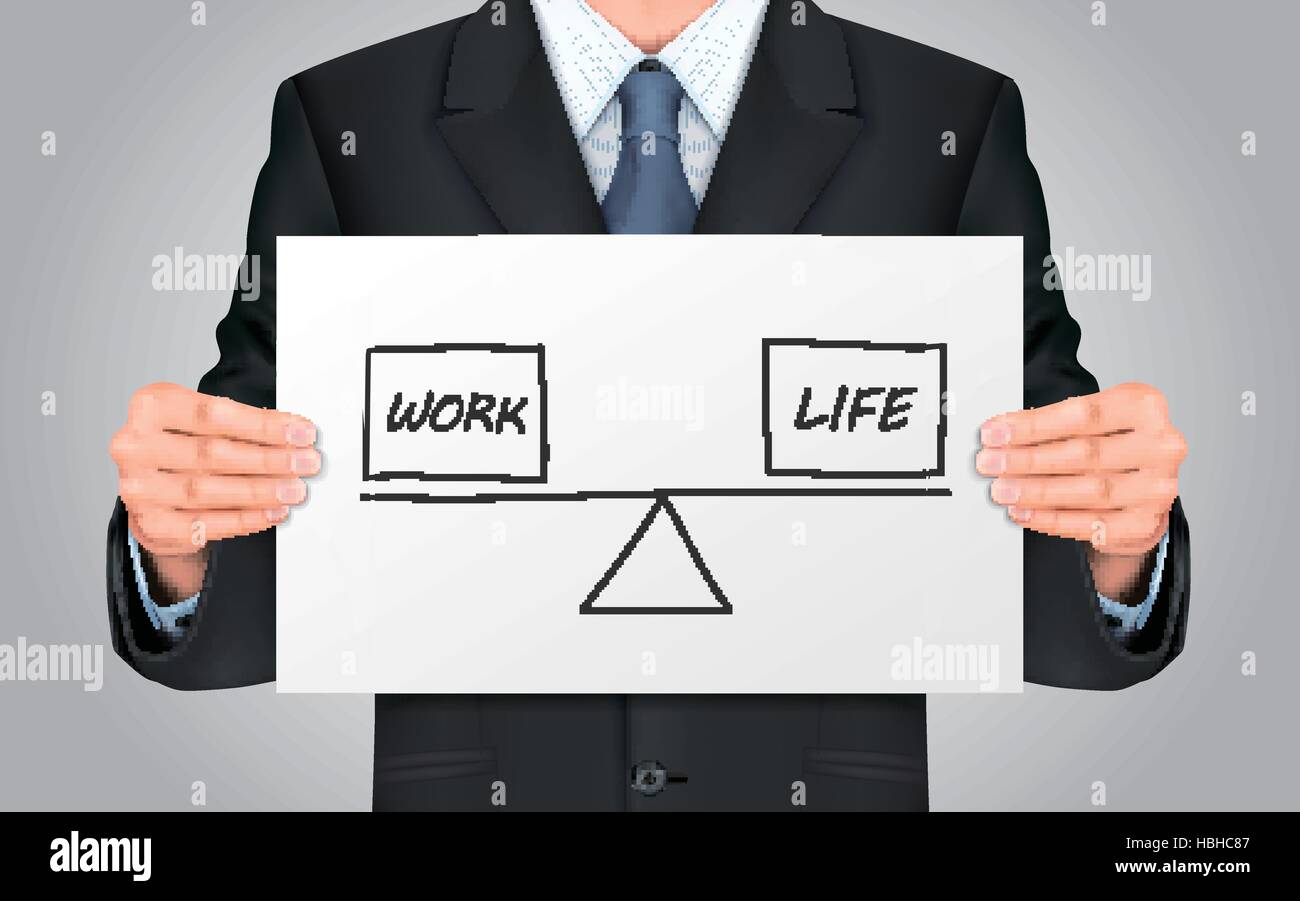 Work life balance abstract hi-res stock photography and images - Alamy