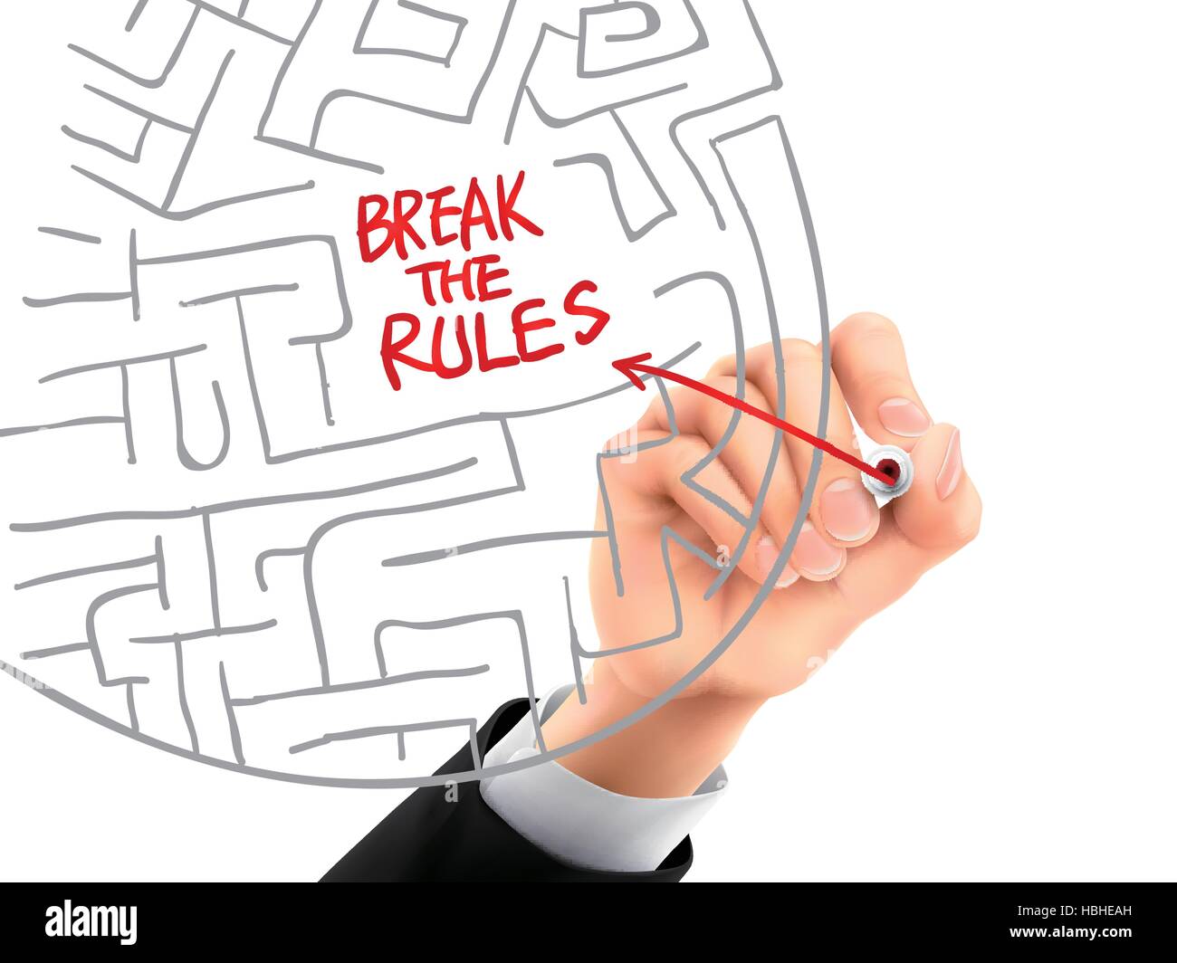 Break the rules. Break the rules