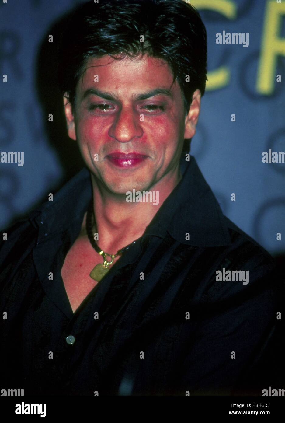 Shah Rukh Khan, Indian Bollywood hindi movie star hero film actor, Mumbai, India Stock Photo