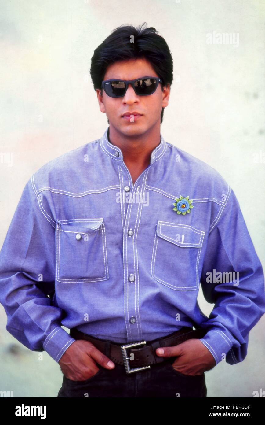 Shah Rukh Khan, Indian Bollywood hindi movie film actor, Mumbai, India Stock Photo