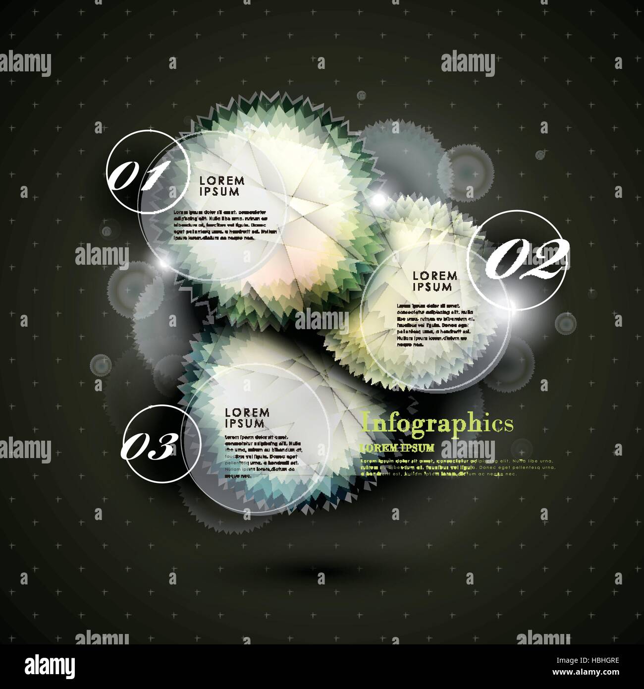 modern vector abstract twinkle gem infographic elements Stock Vector ...