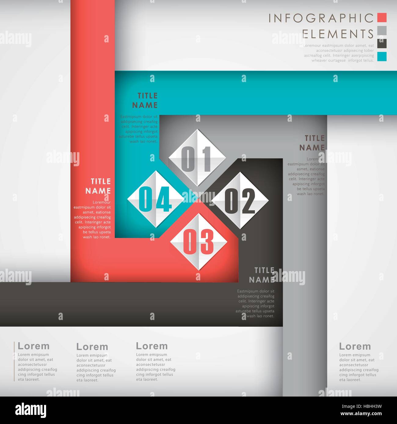 modern vector abstract option banner infographic elements Stock Vector ...