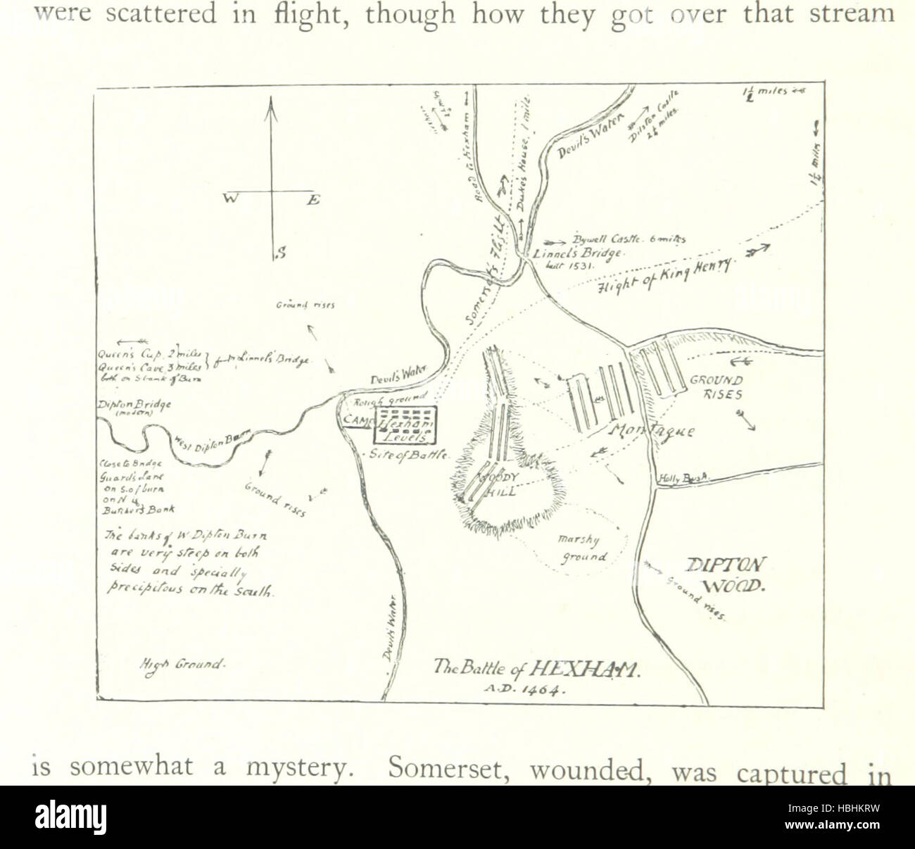 Page 210 documents battles and battlefields in England, showing troop ...