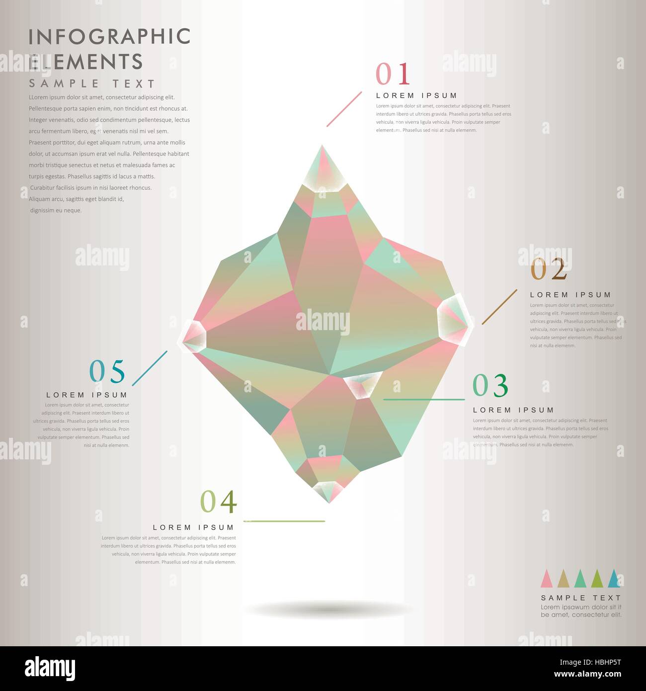 Poly icons hi-res stock photography and images - Alamy