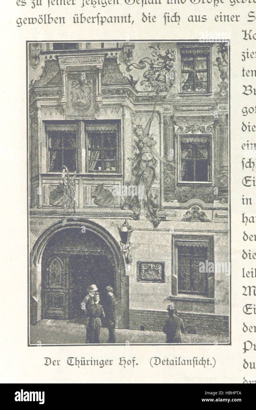 Image taken from page 582 of 'Leipzig und seine Bauten. Herausgegeben von der Vereinigung ... Mit 372 Ansichten, etc' Image taken from page 582 of 'Leipzig und seine Bauten Stock Photo