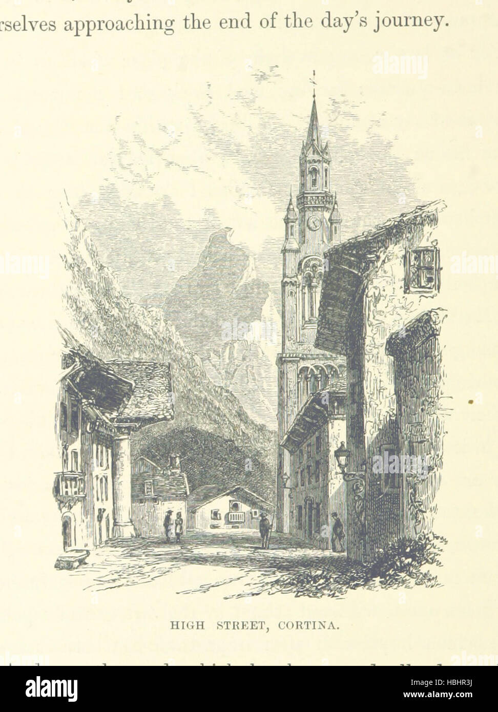 Image taken from page 86 of 'Untrodden Peaks and Unfrequented Valleys: a midsummer ramble in the Dolomites' Image taken from page 86 of 'Untrodden Peaks and Unfrequented Stock Photo