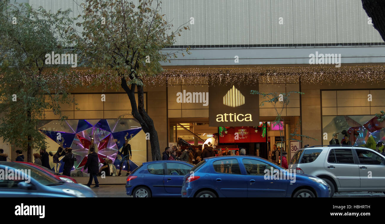 Attica mall hi-res stock photography and images - Alamy