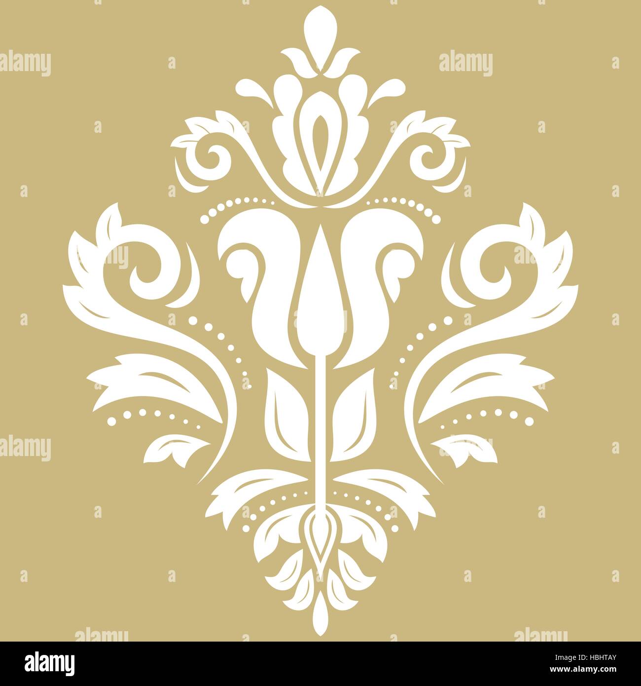 Elegant Vector Ornament in Classic Style Stock Vector Image & Art - Alamy