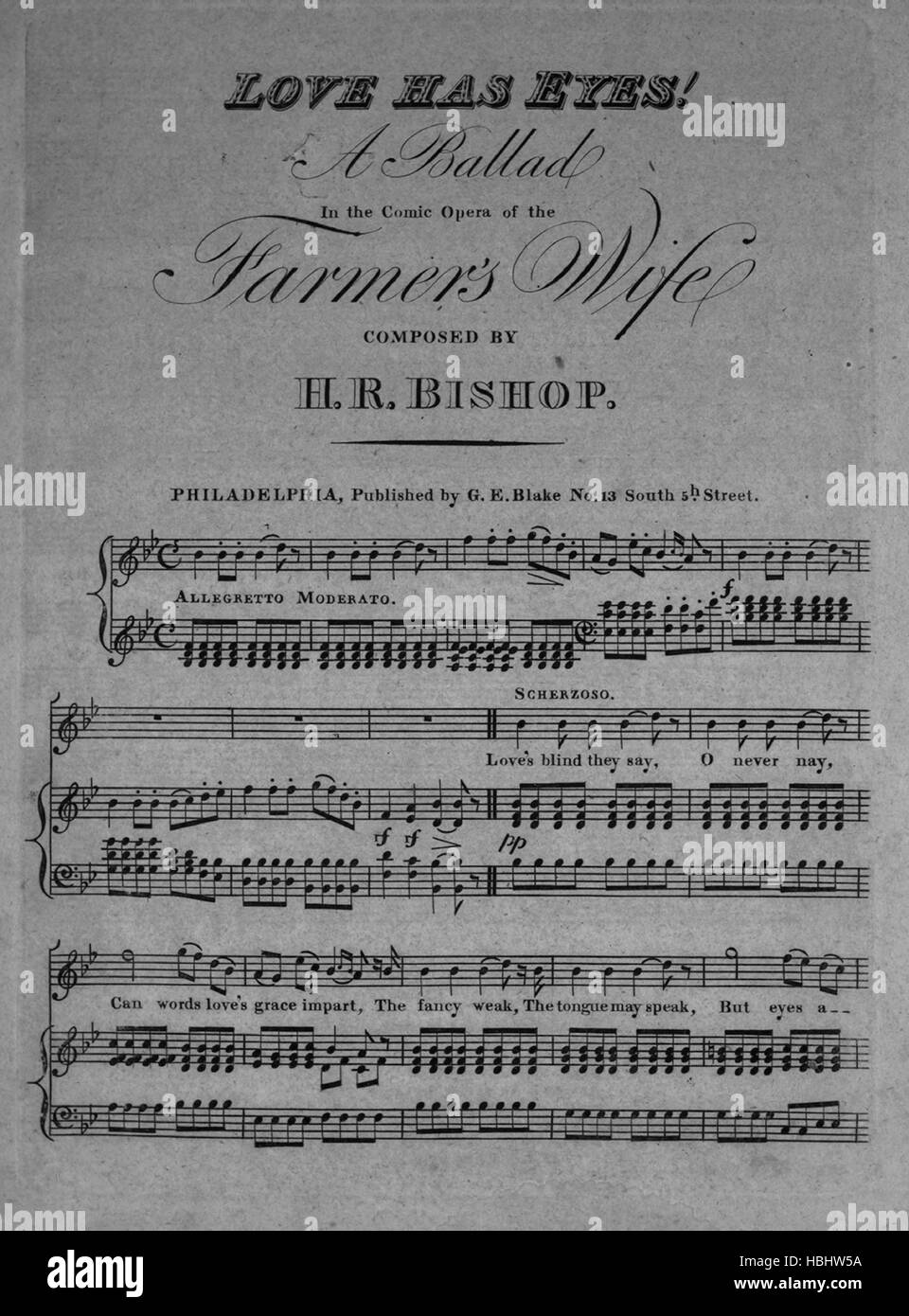 Blind blake sheet music hi-res stock photography and images - Alamy