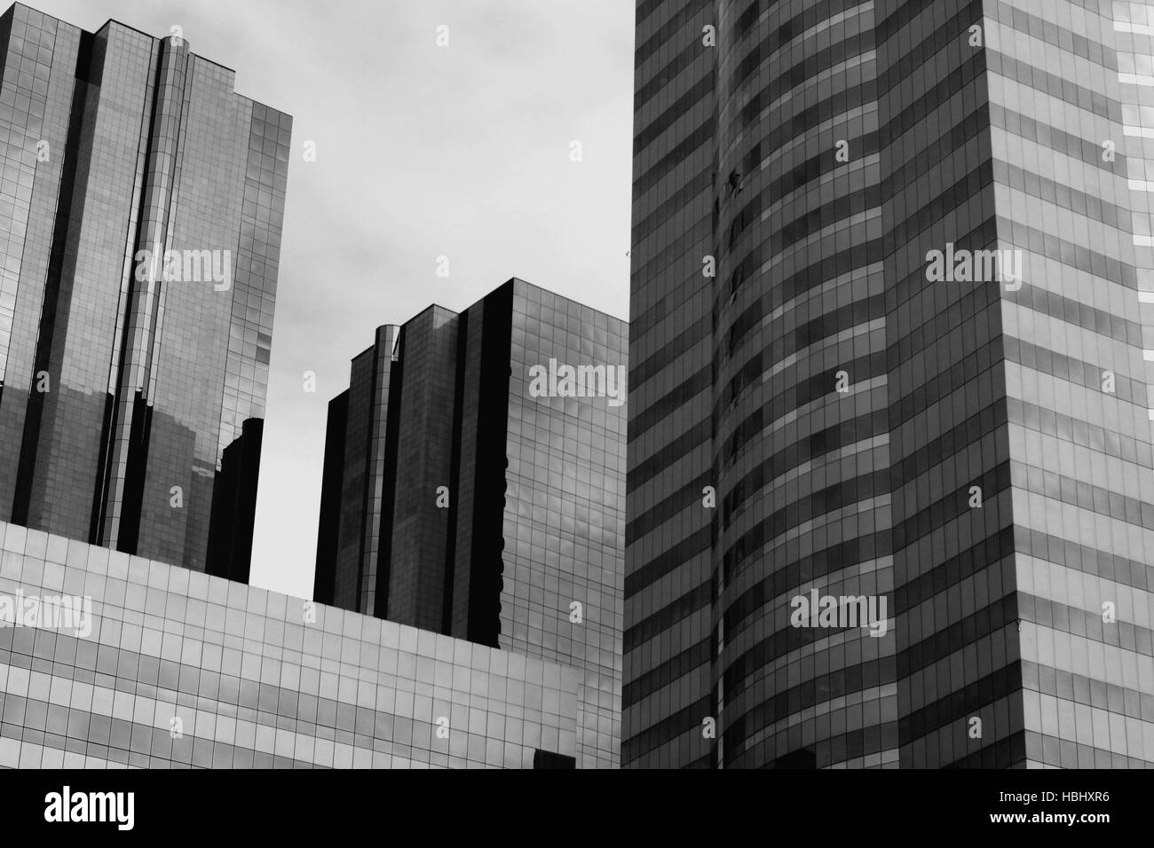 Buildings in Bangkok's business district Stock Photo - Alamy