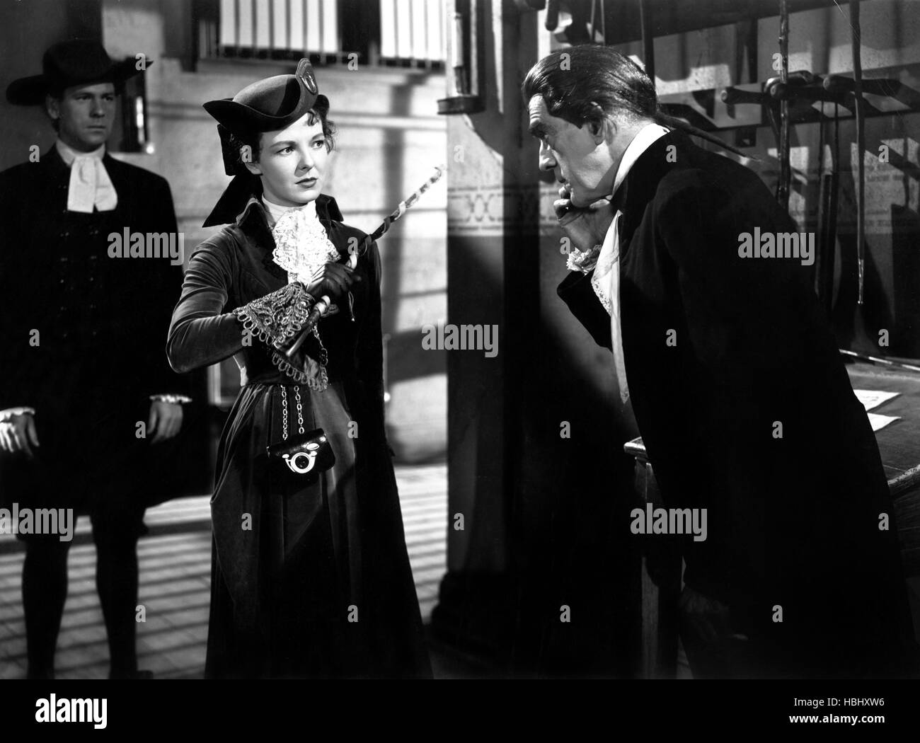 BEDLAM, Boris Karloff, Anna Lee, 1946 Stock Photo